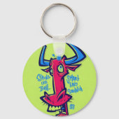 Creasy Bull. Sleutelhanger (Achterkant)