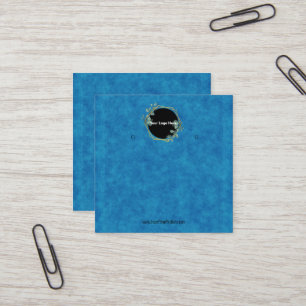 Creat Your Custom Logo Earring Display Card  Vierkante Visitekaartje