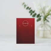 Creat Your Custom Logo Earring Display Card Visitekaartje (Staand voorkant)