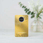 Creat Your Custom Logo Earring Display Card  Visitekaartje (Staand voorkant)