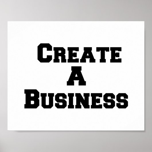 Create A Business Poster (Voorkant)