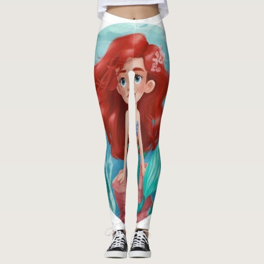 create a little mermaid legging (Voorkant)