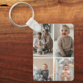 Create a personalized family keychain with a pictu (Voorkant)