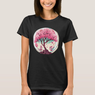 Create an Ambiance of Renewal with this Cherry Blo T-shirt
