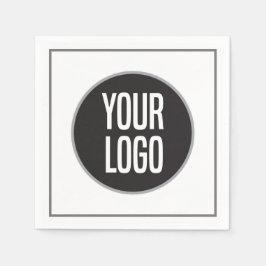 Create Business Logo Paper Cocktail Napkin Servet