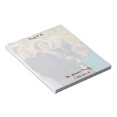 Create Custom Family Photo Year To Do List Notepad Notitieblok (Schuin)
