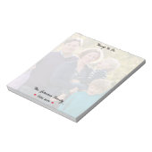 Create Custom Family Photo Year To Do List Notepad Notitieblok (Linkerzijde)