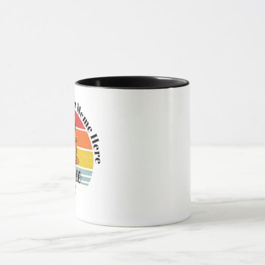 Create Custom Text Meme Mug - Personalized Coffee Mok (Midden)