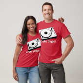 Create Digger Record Verzamelen Vinyl DJ Analogon T-shirt (Unisex)