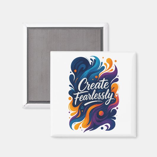 Create Fearlessly Magnet – Fearless Series (Voorkant / Achterkant)