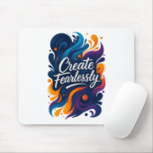 Create Fearlessly Mouse Pad – Fearless Series Muismat (Met muis)