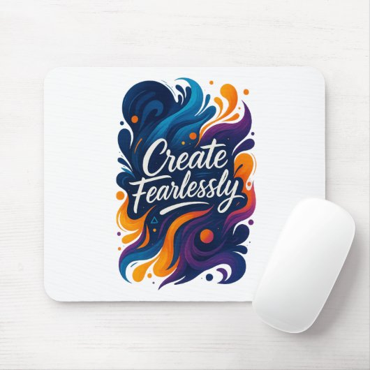 Create Fearlessly Mouse Pad – Fearless Series Muismat (Met muis)