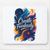 Create Fearlessly Mouse Pad – Fearless Series Muismat (Voorkant)
