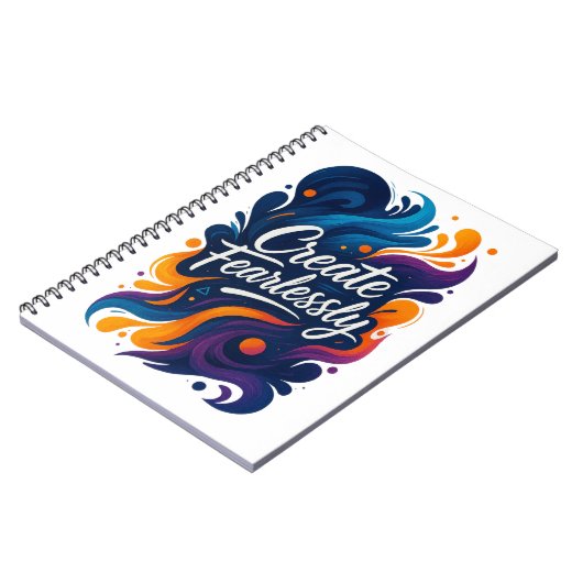 Create Fearlessly Notebook – Fearless Series Notitieboek (Linkerzijde)