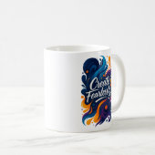 Create Fearlessly – SvietWorks Inspirational Mug Koffiemok (Voorkant rechts)
