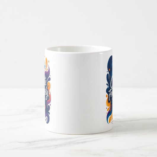 Create Fearlessly – SvietWorks Inspirational Mug Koffiemok (Center)