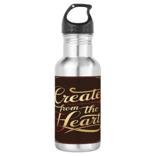 Create From The Heart waterfles