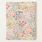Create Joyful Moments Floral Plaid Planner (Achterkant)