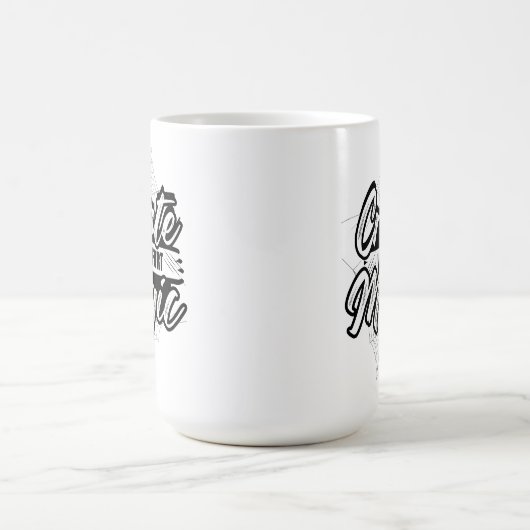 Create Magic With Effort - Inspiring Art Koffiemok (Center)