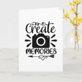 Create memories kaart (Gele Bloem)