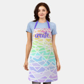 Create Rainbow Apron Schort (Gedragen)