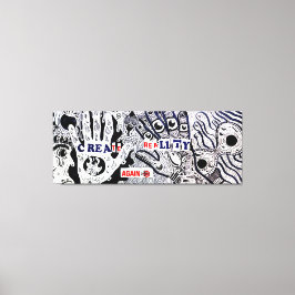 Create reality again canvas afdruk
