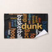 Create You Own Basketball Time Player Sport Bad Handdoek (Handdoek)