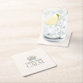 Create Your Calm Minimal Motivational Coaster Kartonnen Onderzetters (Insitu)