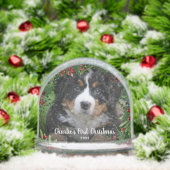 Create your Dog's First Christmas photo Sneeuwbol (Kerstmis)