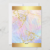 Create Your Dream Wedding Cards: Fully Editable &  Feestdagenkaart (Achterkant)