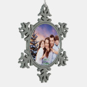 Create Your Family Photo Ornament - Snowflake (Links)