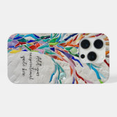 Create Your Inspirational Message iPhone Hoesje (Achterkant horizontaal)