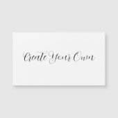 Create your own (Voorkant)