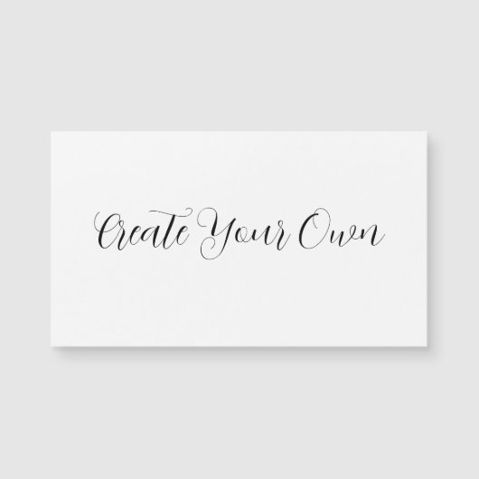 Create your own (Voorkant)