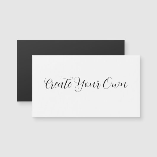 Create your own (Voorkant / Achterkant)