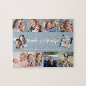 Create Your Own 10 Photo Grandparents Modern  Legpuzzel (Horizontaal)