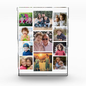 Create Your Own 11 Family Picture Collage White Fotoblokken (Voorkant)
