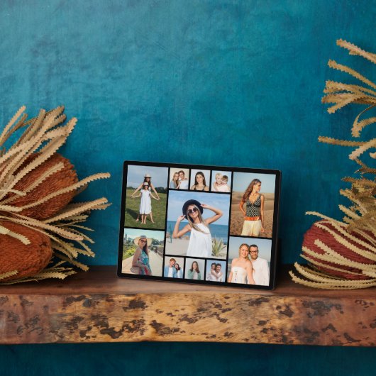 Create Your Own 11 Photo Collage Fotoplaat (Zijkant)