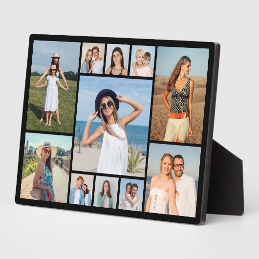 Create Your Own 11 Photo Collage Fotoplaat (Zijkant)