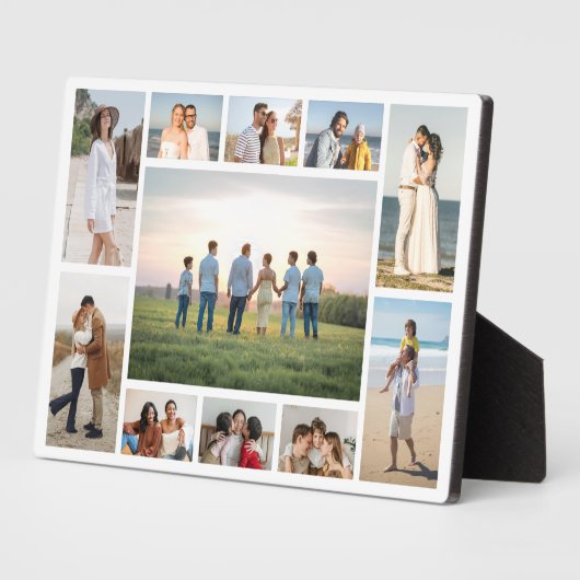 Create Your Own 11 Photo Collage  Fotoplaat (Zijkant)