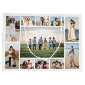 Create Your Own 11 Photo Collage Groot Cadeauzakje (Achterkant)