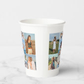 Create Your Own 11 Photo Collage Papieren Bekers (Rechts)
