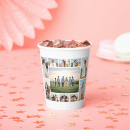 Create Your Own 11 Photo Collage Papieren Bekers