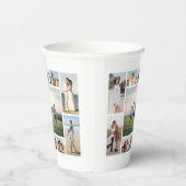 Create Your Own 11 Photo Collage Papieren Bekers (Rechts)