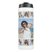 Create Your Own 11 Photo Collage Thermosbeker (Voorkant)