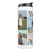 Create Your Own 11 Photo Collage Thermosbeker (Gedraaid links)