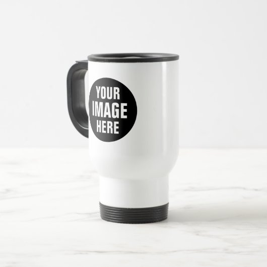 Create Your Own 11oz Travel/Commuter Mug Reisbeker (Voorkant links)