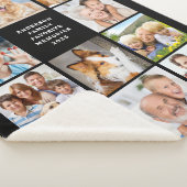 Create Your Own 12 Photo Collage Simple Picture Sherpa Deken (3/4)