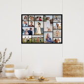 Create Your Own 15 Photo Collage Poster (Keuken)