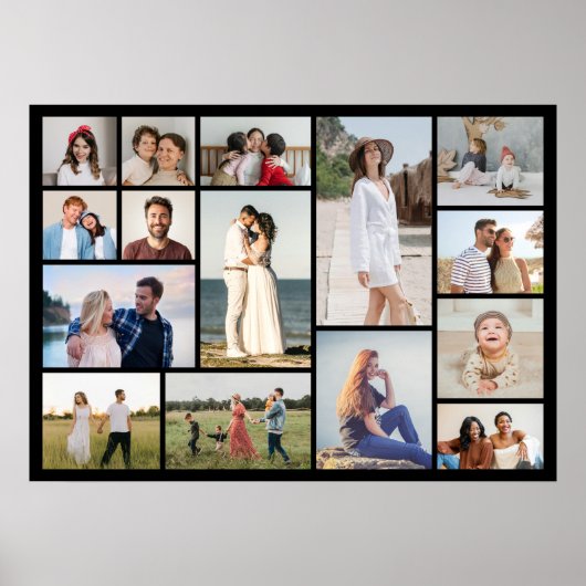 Create Your Own 15 Photo Collage Poster (Voorkant)